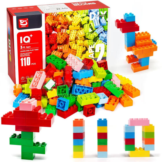 KLOCKI 110 ELEMENTÓW