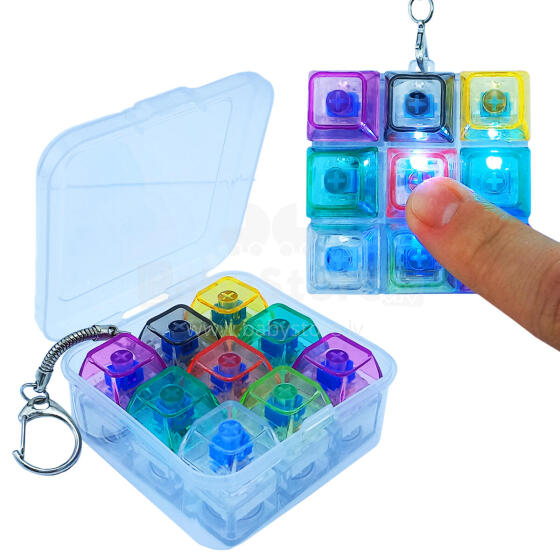 BRELOK KLIKACZ CLICKER 9 PRZYCISKÓW