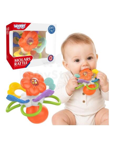 WOOPIE BABY Погремушка-Прорезыватель Сенсорный Цветок 0м+