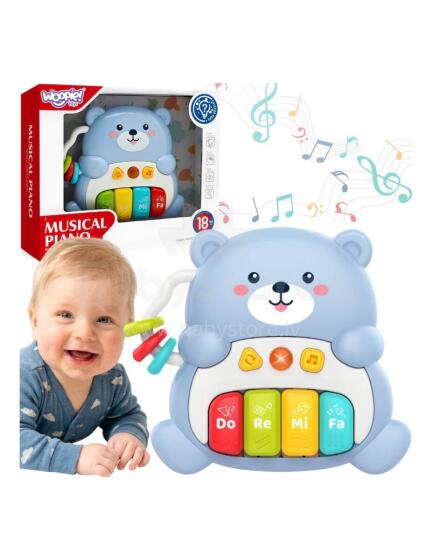Интерактивный музыкальный медведь-пианино WOOPIE BABY 1 шт.