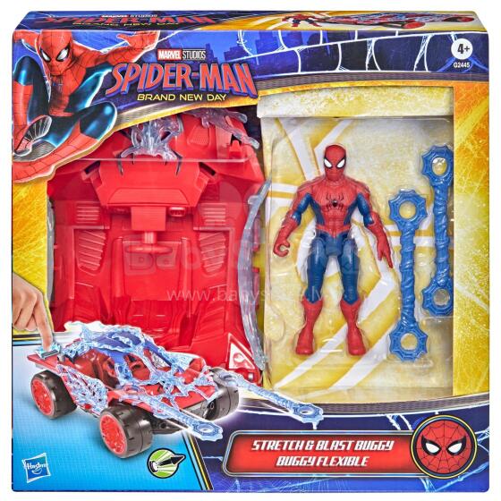 SPIDER-MAN Brand New Day Rotaļu komplekts Gallagher tīmekļa šāvēja transportlīdzeklis