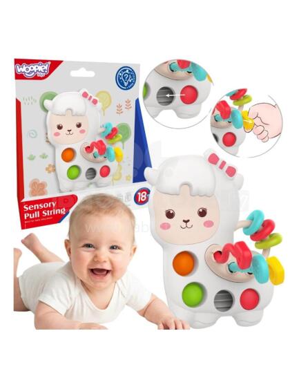 WOOPIE BABY Sensory Manipulative Toy Montessori Llama 18m+