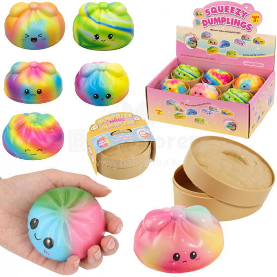 GNIOTEK SQUISHY PIEROŻEK KOLOROWY