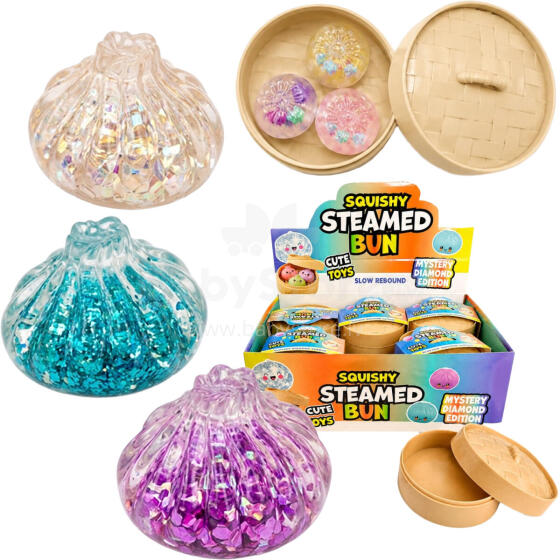 GNIOTEK SQUISHY PIEROŻEK ŚWIECĄCY 3 SZT