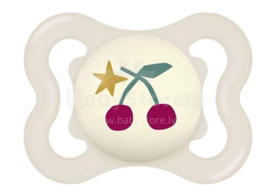 5786 PACIFIER SUPREME NIGHT 0-6 GROUNDING IN NATURE UNISEX CHERRY
