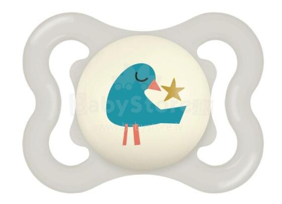 5793 PACIFIER SUPREME NIGHT 0-6 GROUNDING IN NATURE UNISEX BIRDIE