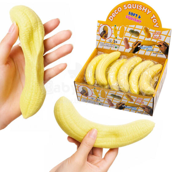 GNIOTEK SQUISHY BANAN BEZ SKÓRKI