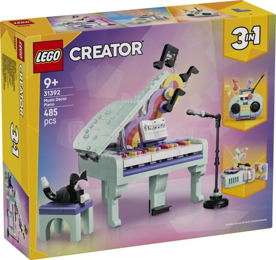 LEGO Creator Музыкальный декор Пиано с кошкой