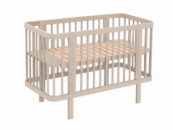Elf Bed Kalmia Art.298154 Сashmere Детская деревянная кроватка 140x70см