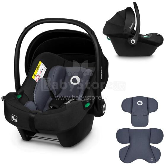 Lionelo Astrid I-Size Art.298201 Black Grey Bērnu autosēdeklis (0-13 kg)