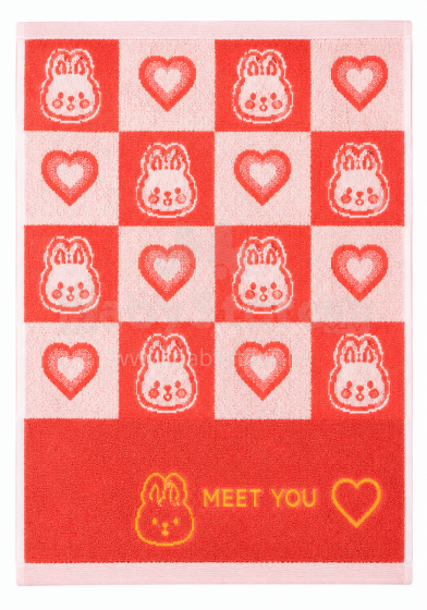 Bebe Basic Cotton Baby Towel  Art.298206 Bērnu kokvilnas frotē dvielis 25x50cm (100% kokvilna)