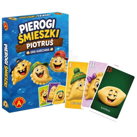 KARTY PIOTRUŚ PIEROGI ŚMIESZKI