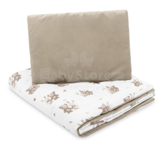 CRIB SET VELVET FRIENDS