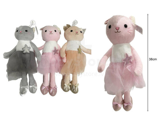 MASKOTKA KOT w TULU - 38 cm