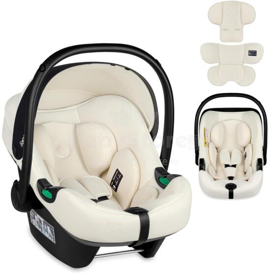 Lionelo Astrid I-Size Art.298321 Cream Infant car seat (0–13 kg)