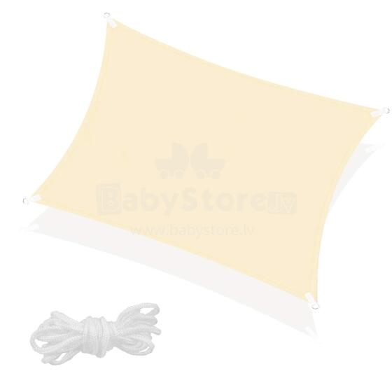 Beige Sun Shade 4 x 3 m SN0057