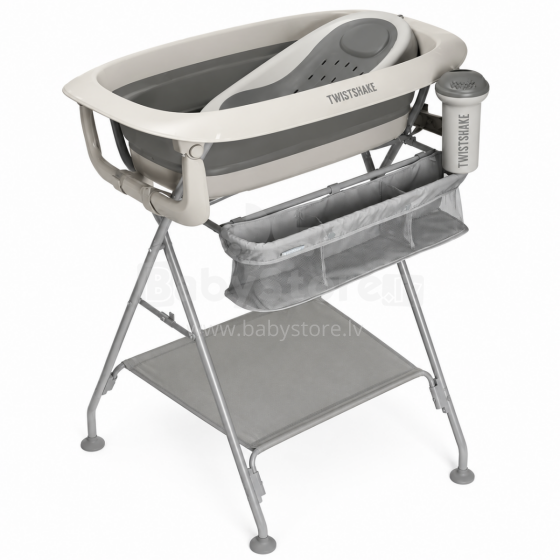 Twistshake Luxury Bath Kit Art.298462 Faded Grey Moderns/luksusa vannas komplekts  mazgāšanai