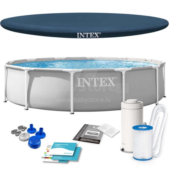 Intex 26712ND 366 x 76 cm 4-in-1 rāmis baseins