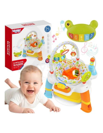 WOOPIE BABY Вращающееся сиденье Интерактивный центр активности 12м+