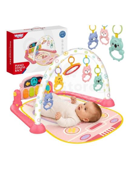 WOOPIE BABY Educational Interactive Play Mat Piano for Infants 3in1