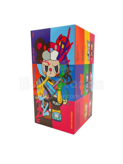 REBEL BEAR Мягкая коллекционная фигурка с сумочкой, 18 см