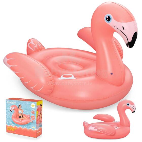 Gaisa Flamingo Peldēšanas Matracis XXL 168x120 cm Bestway