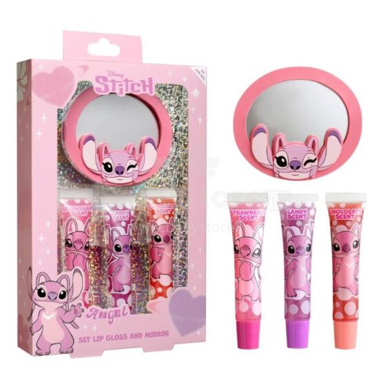 AIR-VAL Angel Lip Gloss and Mirror Set, P009801