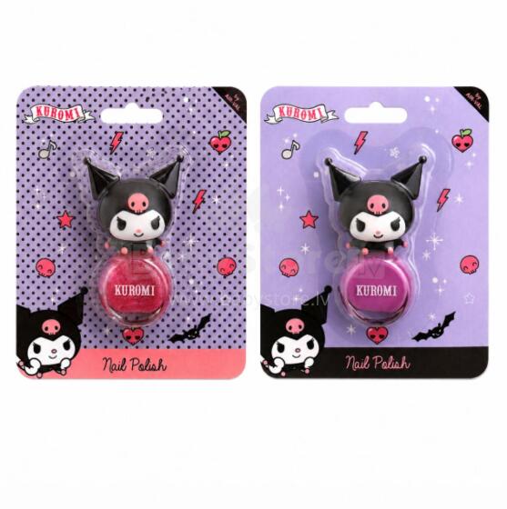 AIR-VAL Kuromi Nail Polish with 3D Cap, Assort., P009856