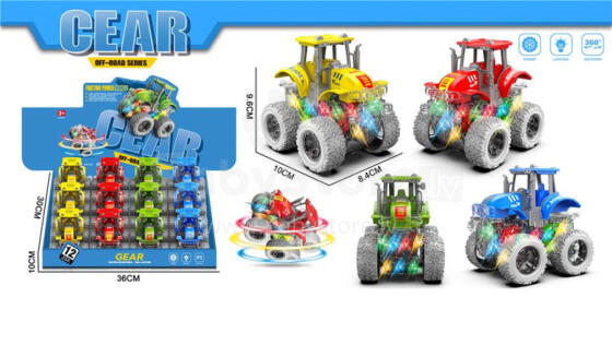 TRAKTOR ze ŚWIATŁEM - w DISPLAYU