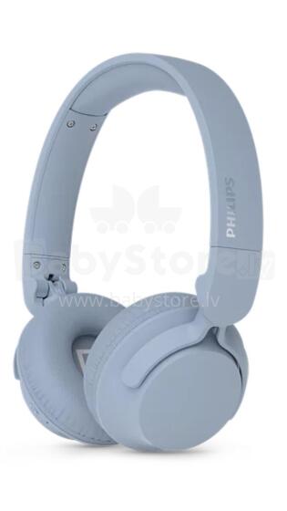 PHILIPS austiņas On-Ear ar Bluetooth, gaiši zilas