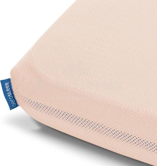 Aerosleep Fitted Sheet Art.299216 Peach простынь на резиночке 70x140см