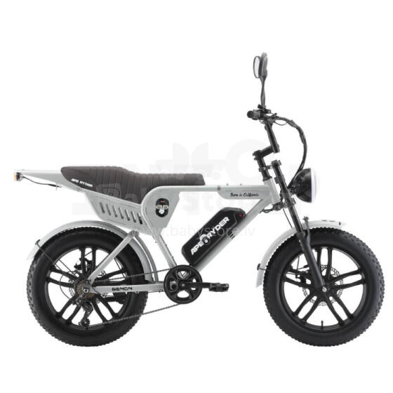 Elektriskais velosipēds APE RYDER Genon Ultra Grey