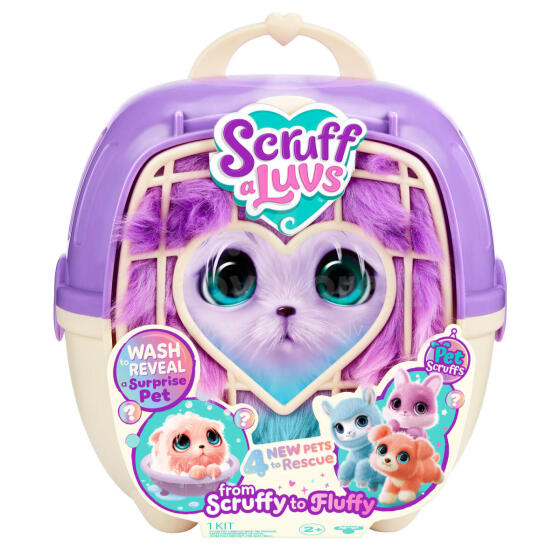 SCRUFF-A-LUVS plīša mājdzīvnieks, 19 cm