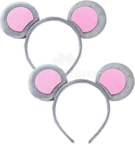 Home Company Mouse Ear Art.30557 Karnevāla piederumi -Pelītes ausis,1 gab