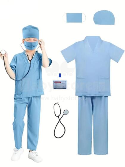 Doctor Set Smile Dentist  Art.33000 Blue Drosmīgā zobārsta komplekts - Supervaroņa smaids