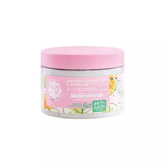 Pulpe De Vie Hair Mask Art.34583  3in1 Chapeau Melon stiprinoša un atšķetinoša matu maska, 300 ml