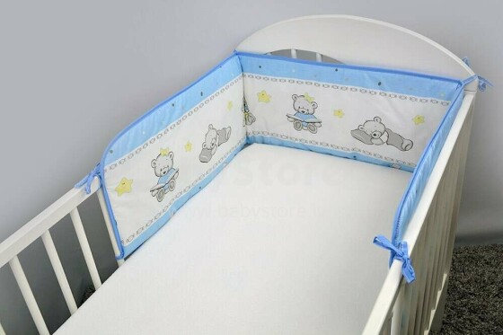 Ankras Bear Art.CIA000131 Бортик-охранка для детской кроватки 180 cm