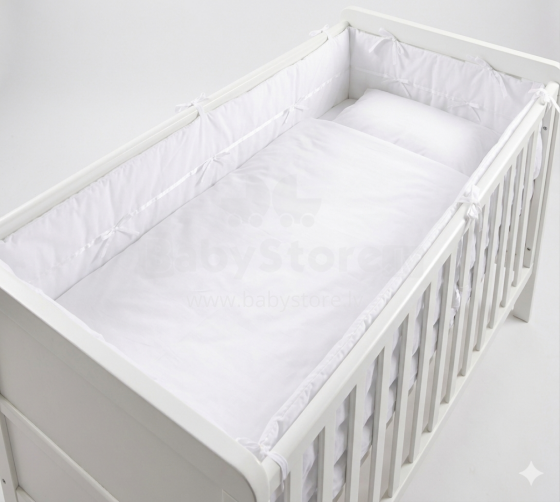 La bebe Little bed Cotton bedding Art.38300 Troll комплект постельного белья для колыбельки (compatible with Troll) 70x80cm, 28x35cm