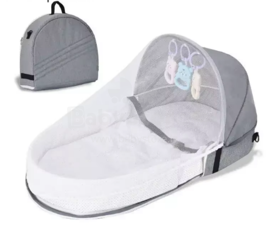 Travel Crib Art.38793 pārnesājamā kulbiņa no 0-6 mēnešiem