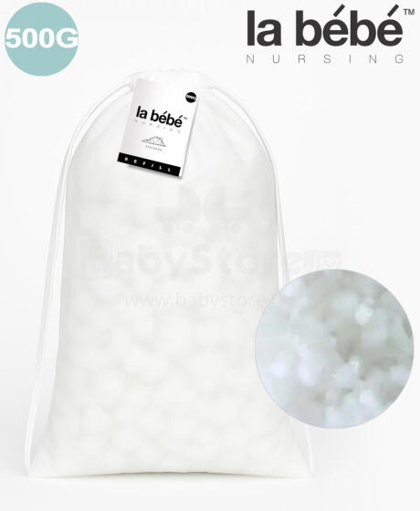 La Bebe™ Sintepon Refill 500 g Art.40047 DIY Filling — Silicone Ball Fiber for Cushions, Neck Pillows, Quilts