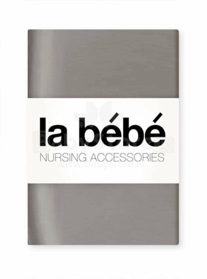 La Bebe™ Satins 75x75 Art.40187 Grey Хлопковая пеленка 75x75 см