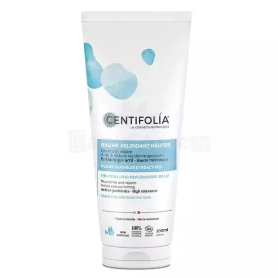 Сentifolia Neutral Art.40419 neitrāls atjaunojošs krēms bez smaržvielām ar prebiotikām, šī sviestu un alveju, 200ml