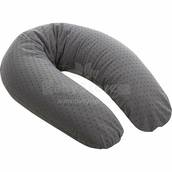 Doomoo Basics Comfy Big PomPom  Art.52399 Grey подушка для беременных и кормящих