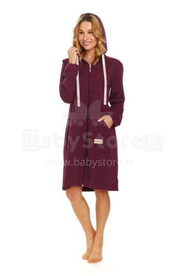 Doctronap Robe  Art.7107 Burgundy Peldmētelis grūtniecēm