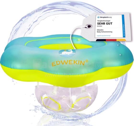 Edwekin Premium Baby Swimring Art.46067 Peldriņķis mazuļiem  6-36 mēnešiem (slodzei no 7-18kg).