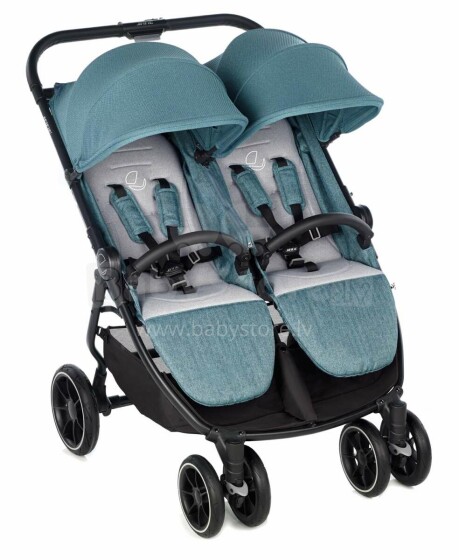 Jane Twinlink Art.5583 U07 Mild Blue Спортивная коляска для двойняшек