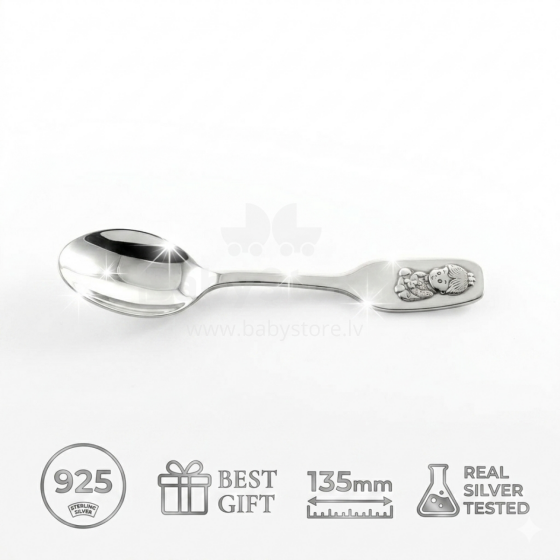 Silver Jewellery Art. STK12854080 Bērnu sudraba karote