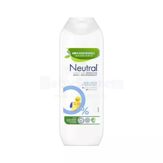 Neutral Baby Wash Gel Art. 285110  dušas želeja bērniem 250 ml