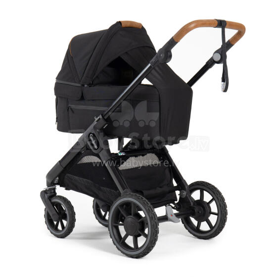 Emmaljunga Sento Max Outdoor Art.47477 Black Ratiņi ar kulbiņu