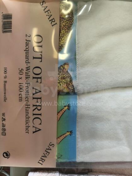 Baltic Textile Terry Towels Safari Art.47835 Bērnu kokvilnas frotē dvielis komplekts  50x100cm